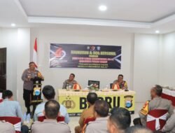 Kapolres Barru Pimpin Syukuran Hut Lantas, Instruksikan Peningkatan Kualitas Pelayanan