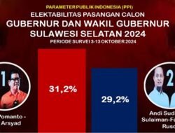 Danny-Azhar Ungguli Survei, Sudirman-Fatma Terpukul di Makassar